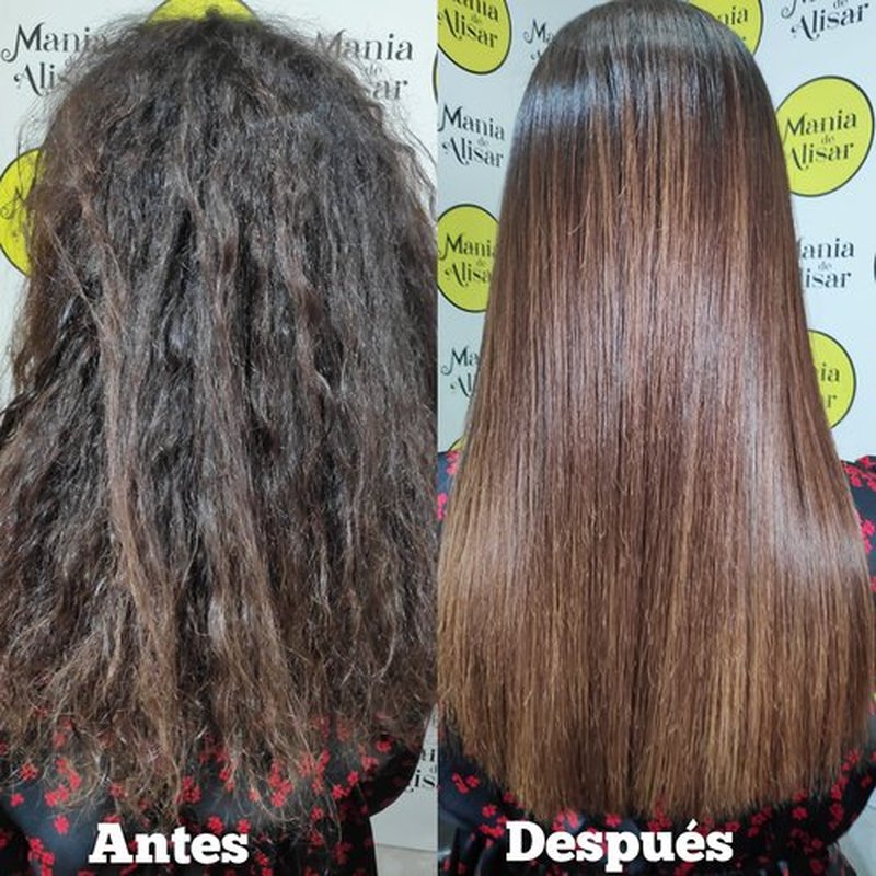 Mania de Alisar Anti-Residue Shampoo and Brazilian Keratin Smoothing Treatment, 2 x 300 ml