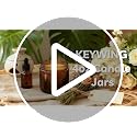 Amber 4oz Candle Jars with Airtight Metal Lids - 24 Pack - KEYWING Variation
