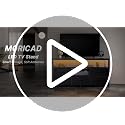 47-Inch Dresser TV Stand with LED Lights & Charging Station, 5 Drawers, Open Shelves - Black, 11.8"D x 47.2"W x 26.1"H