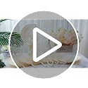 BBTO 32 Pieces Handmade Woven Bamboo Hand Fans Natural Raffia Summer Cooling Supplies - Variation of THIS listing
