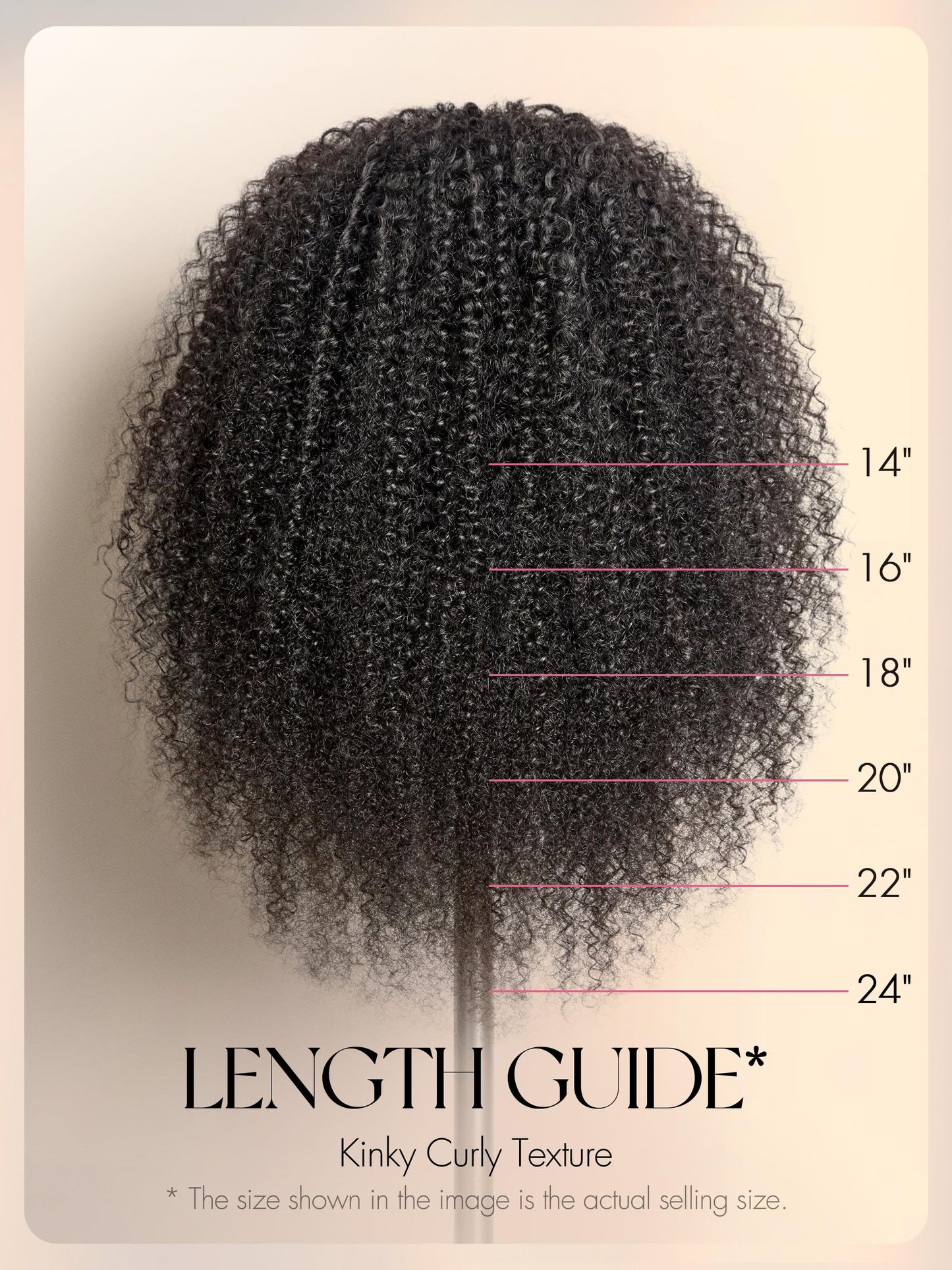 LUVME HAIR V Part Wig Human Hair Drawstring Wig Kinky Curly Half Wig 20 inch U Part 100% Real Human Hair Glueless None Lace Wigs Virgin Hair Machine Made Wigs 200 Density Natural Color