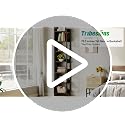 Tall Narrow Bookshelf 78.7 Inch - Rustic Brown, Space-Saving Corner Bookcase