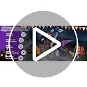 7FT Halloween Inflatable Dragon Decoration - Purple Two-Headed Outdoor Blowup