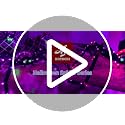 HOYECHI 4.2ft Purple Hanging Spider Halloween Decor with 90 LED Lights