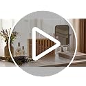 Brown Wooden Lip Balm Display Rack with 6 Slots - 0.7 Inch Capacity, 1 Pc - Variation of 6 Slot Brown