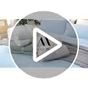 Sky Blue King Waffle Cooling Comforter for Hot Sleepers - Amélie Home