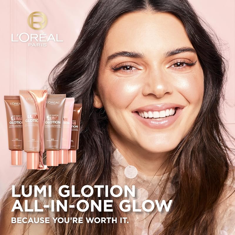 L'Oreal Paris Lumi Glotion XL Deep 904 Glow Enhancer Face & Body 3.04oz - Variation: Deep+3.04 Fl Oz