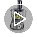 Hamilton Beach 10-Cup Food Processor & Vegetable Chopper with Spiralizing Attachments, Grey & Stainless