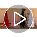 Wabolay 7ft Black Pencil Slim Christmas Tree - Unlit Narrow Xmas Tree