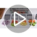 Vegetable Chopper with 10 Interchangeable Blades Food Dicer Vegetable Cutter with Container
