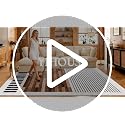 YIHOUSE Beige Brown 8x10 Modern Abstract Washable Area Rug for Living Room