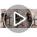 Adjustable Standing Computer Desk 48x24 Inches with Memory Presets - Electric Sit-Stand Workstation