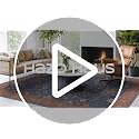 6' x 9' Navy Blue & Terracotta Dining Room Rug - Washable Boho Tribal Area Rug