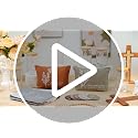 Christian Gift Set with Bible Style Accessories - 6 Pieces, Neutral Colors, 17oz Glass Cup, Makeup Bag & Mirror - Variation of 6 / Spanish Neutral Colors / 17 Ounces