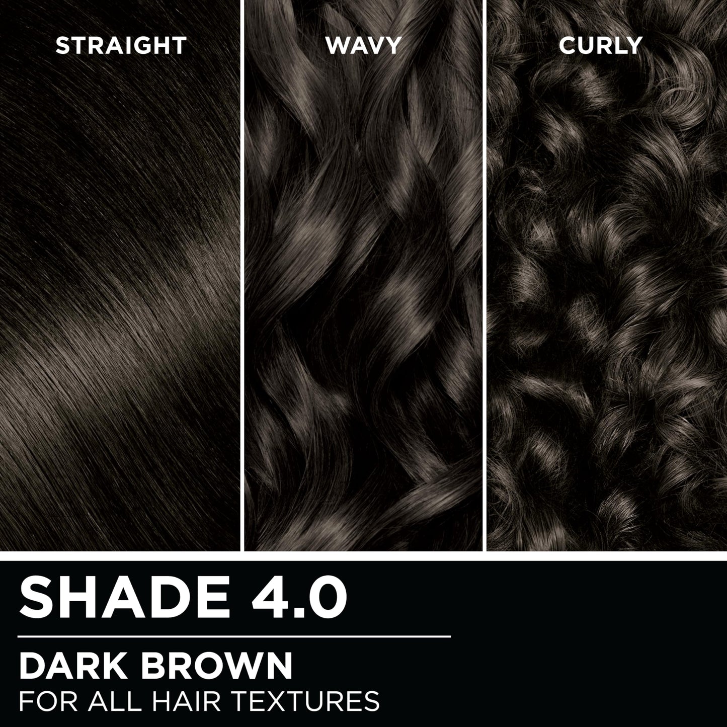 Garnier Hair Color Olia Ammonia-Free Brilliant Color Oil-Rich Permanent Hair Dye, 4.0 Dark Brown, 2 Count (Packaging May Vary)