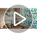 Rainbow Stained Glass Window Privacy Film - Ivy Jade 35x157, Heat Blocking & UV Protection
