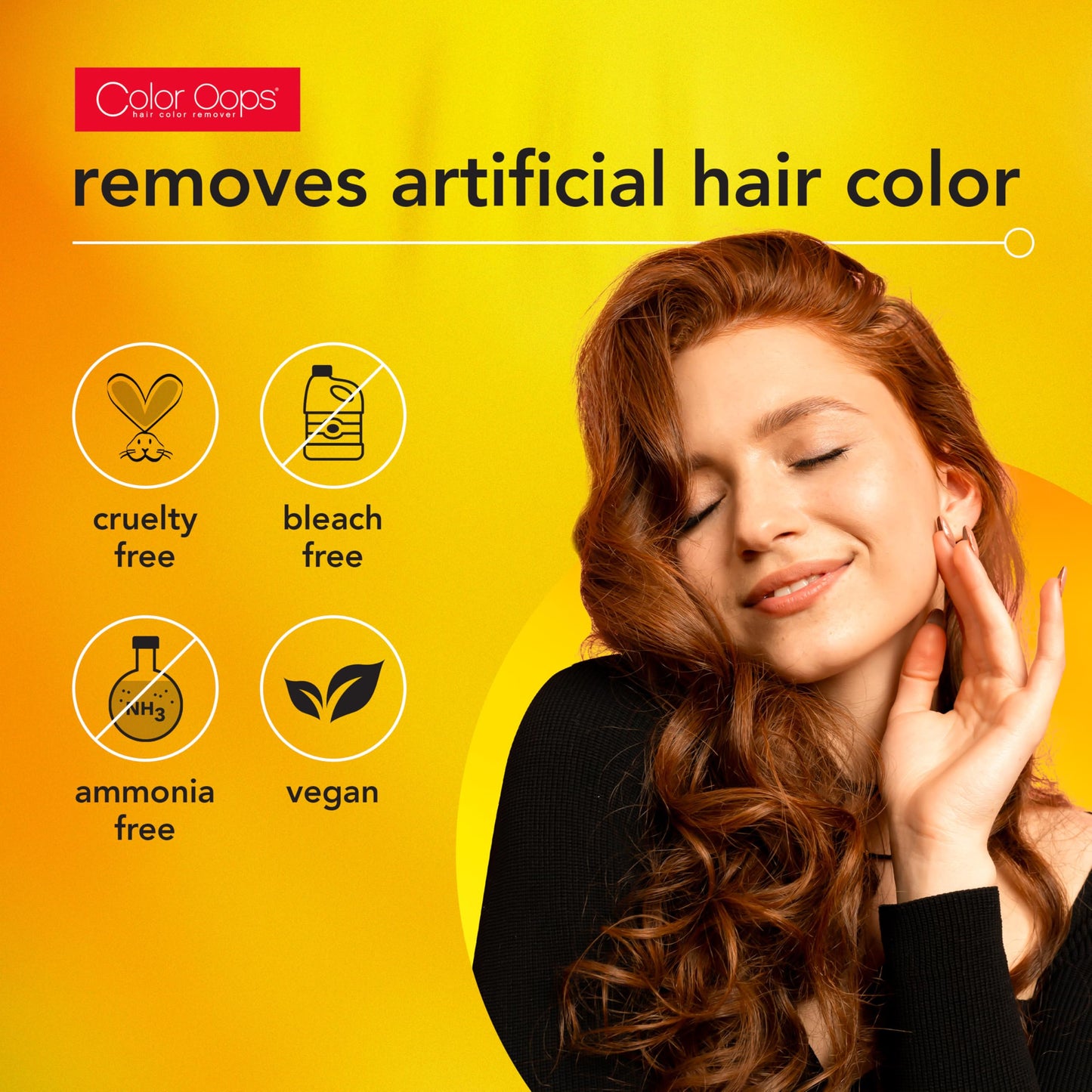 Color Oops Extra Strength Hair Color Remover, 1 Application, Hair Dye Remover Processes in 20 Minutes, Safely Removes Permanent & Semi-Permanent Dye, Ammonia & Bleach Free