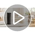 BREEZOME Black Space Heater 1500W PTC Ceramic Electric Heater with Remote
