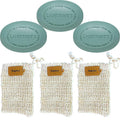 Men's Pine Soap Gift Set — 3 Bars + 3 Sisal Soap Saver Bags