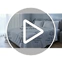 Egyptian Cotton King Sheets - Silky Sateen Bed Linen, Deep Pocket, White - Variation 01