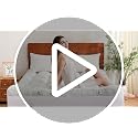 DOWNCOOL King Mattress Topper 3 Inch Breathable Bamboo Viscose Air Layer