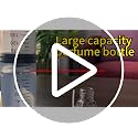 H&D Hyaline & Dora 80ml Clear Refillable Perfume Bottles Pack of 2 - Elegant Glass Spray Containers