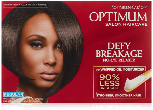 SoftSheen-Carson Defy Breakage No-Lye Relaxer for Normal Hair Textures with Coconut Oil