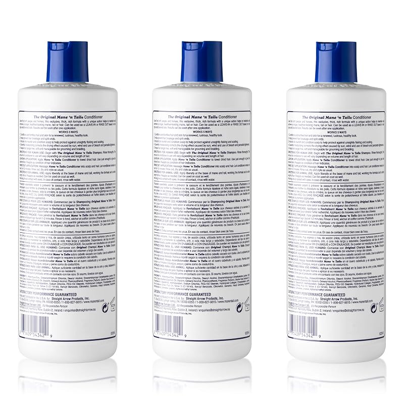 Mane 'n Tail Original Formula Thickening Conditioner 16 oz - Pack of 3