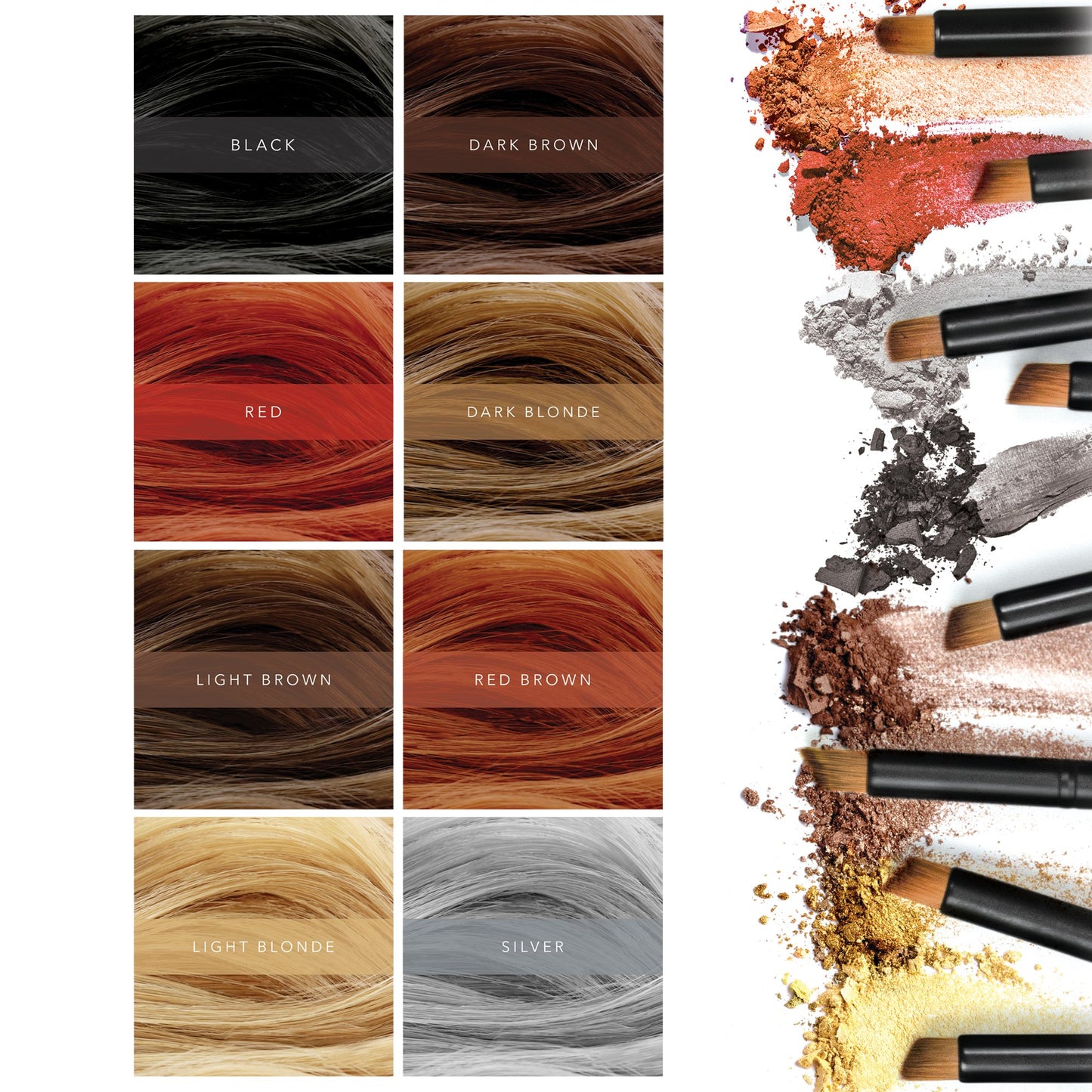 FHI Heat Hair Veil Powder Hair Filler, Salt & Pepper