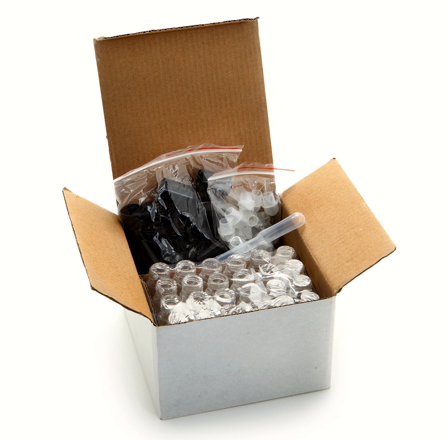 24, Clear, 10 ml Glass Roll on Perfume Bottles with 3 ml Dropper