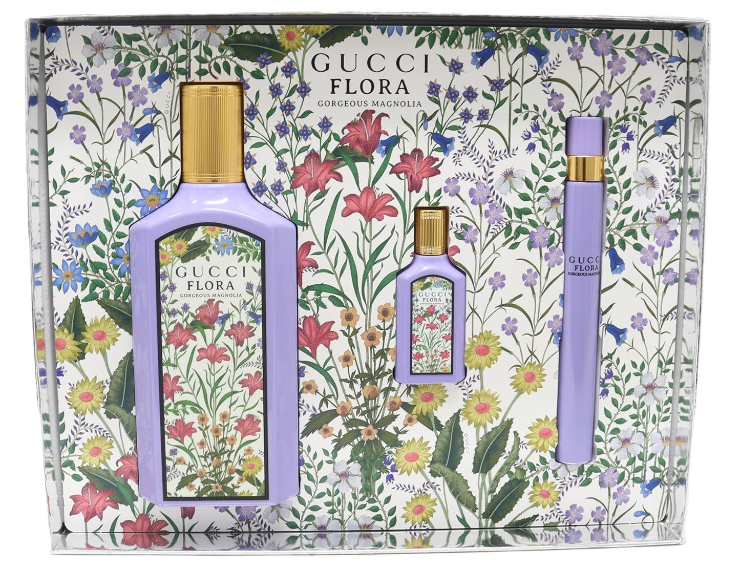 Gucci Flora Gorgeous Magnolia Mini Perfume for Women - 0.16 Fl Oz EDP