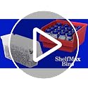 Red Plastic Nesting Storage Bins - 18x8x6 Inches, 8-Pack