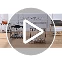 Oakvivo Walnut Fully Assembled Luggage Rack for Guest Room - 1 Pcs