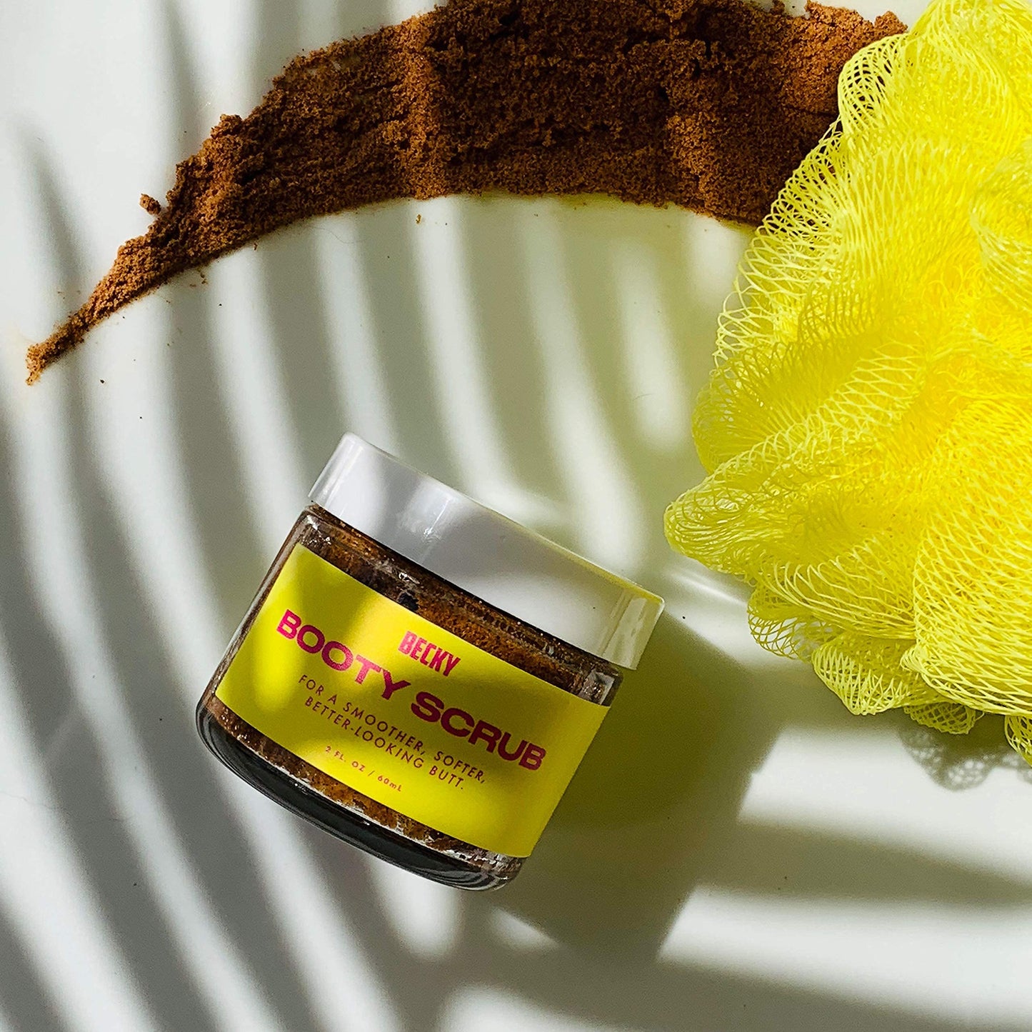 Becky | Natural Walnut Scrub + Exfoliator for Smooth Skin – Reduces Cellulite, Stretch Marks, Bikini Bumps, and Dry Skin | For Butt, Thighs, Legs, and Body