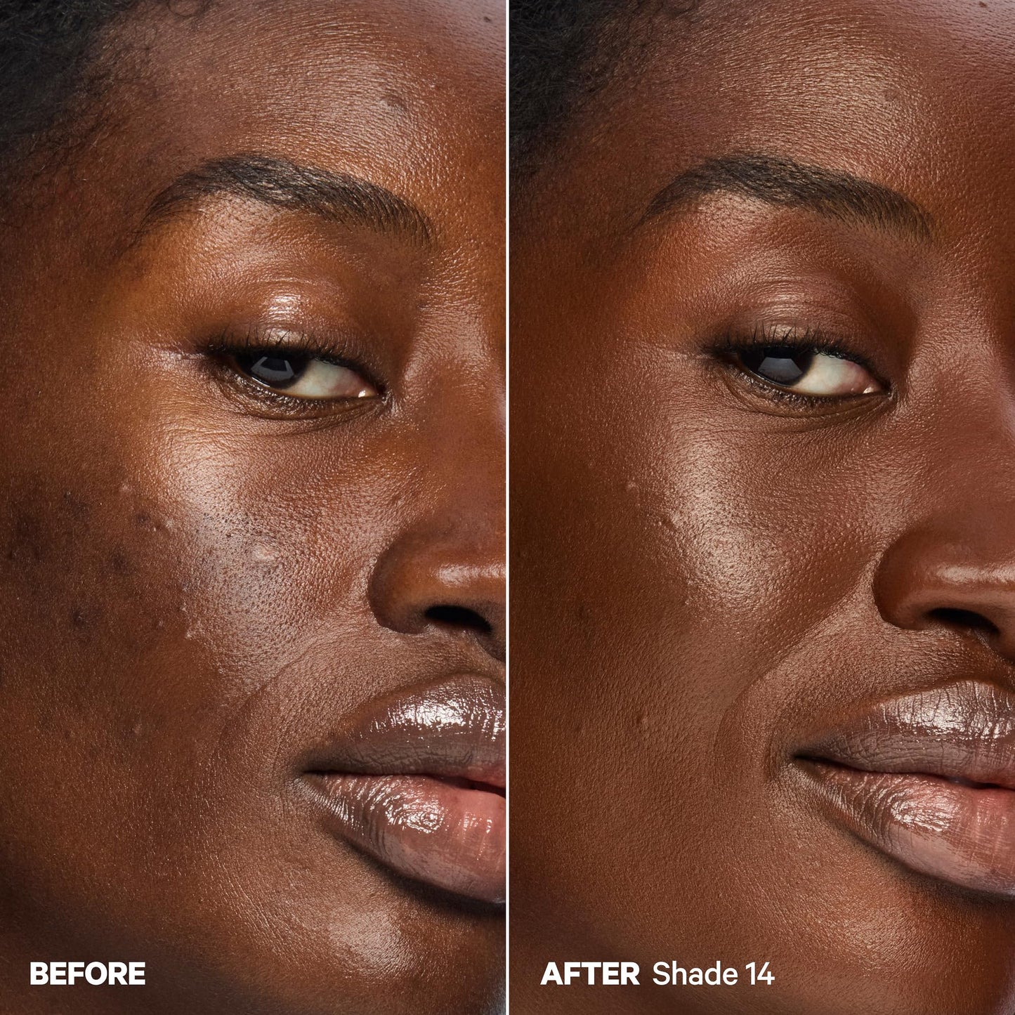 Milk Makeup Hydro Grip Hydrating Gel Skin Tint with Hyaluronic Acid – Buildable Light Coverage for Up to 12 Hours w/Dewy Finish – Non-Comedogenic – 14 Very Deep w/Neutral to Cool Undertones, 1oz