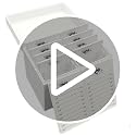 10-Layer Acrylic Eyelash Storage Box with Drawers & Pallets - Makeup Organizer for Professional & Personal Use