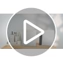 16-Piece Countertop Mirror Set - Large 8.5x9 Inch Freestanding Acrylic Table Mirrors for Home & Office - Variation of THIS listing