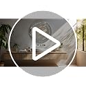 28x28 Inch Crystal Crushed Diamond Round Wall Mirror - Silver Home Decor with Variation 28L x 28W