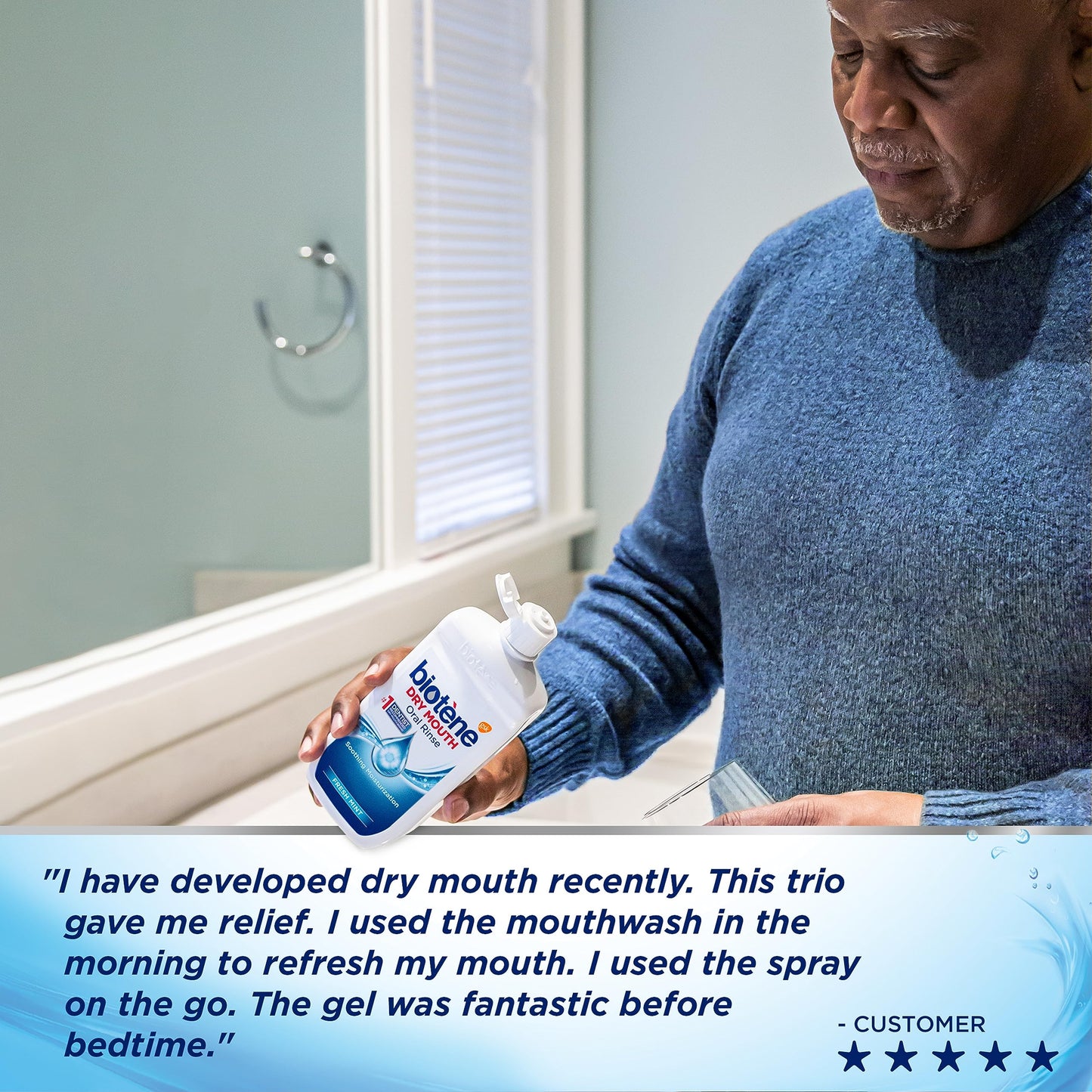 Biotene Dry Mouth Management Oral Rinse, Dry Mouth Spray and Moisturizing Gel - 1 Kit