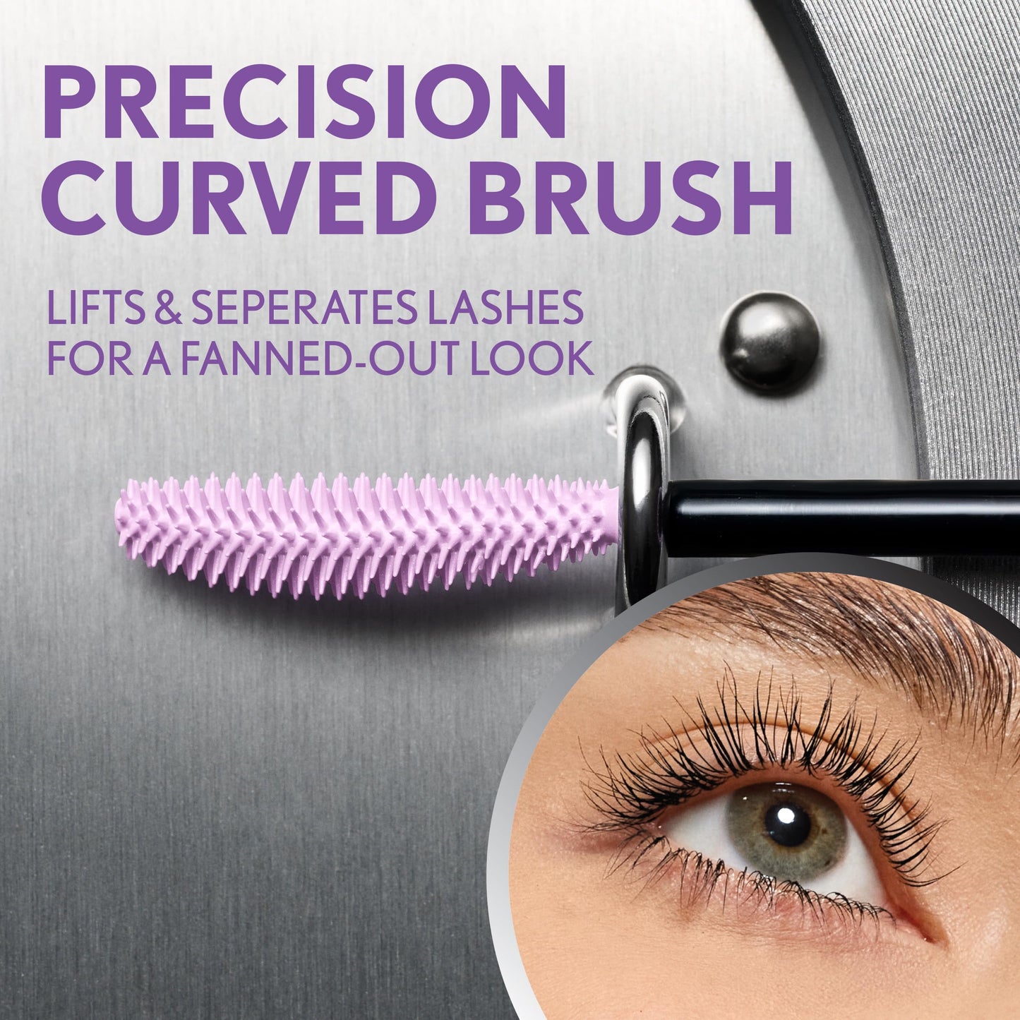 COVERGIRL Lash Blast Bond Volume Mascara - 815 - Brown, Bonding Complex to Condition & Nourish Lashes, Smudge-Proof, Clump-Free, Volumizing, Vegan Formula