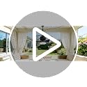 Outdoor Ceiling Fan with Light and Remote - 20-inch Waterproof Gazebo Fan, Dimmable 3-Color, 6 Speed, Black