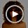 Blonde Mixed Brown Curly Afro Wig for Women 14in Short Kinky 70s Style with Bangs