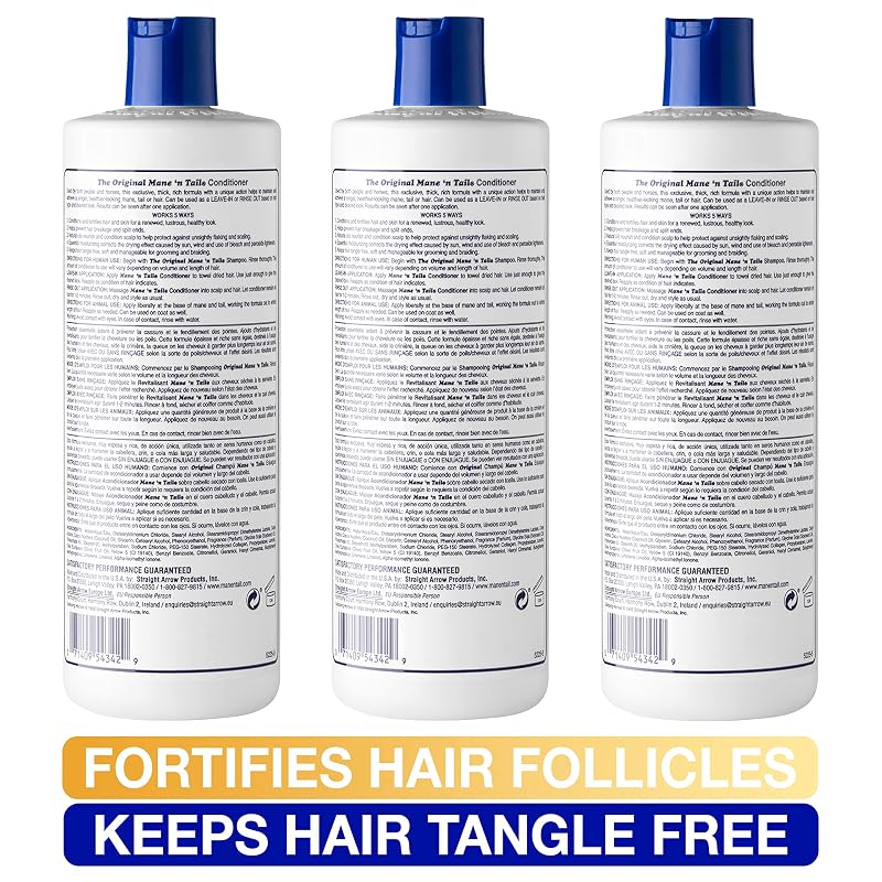 Mane 'n Tail Original Formula Thickening Conditioner 16 oz - Pack of 3