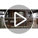 Beige Saddle Bar Stools Set of 2 - Counter Height Farmhouse Seating