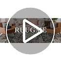 RUUGME 8x10 Black Washable Area Rug Vintage Style Non Slip Carpet for Living Room and Bedroom