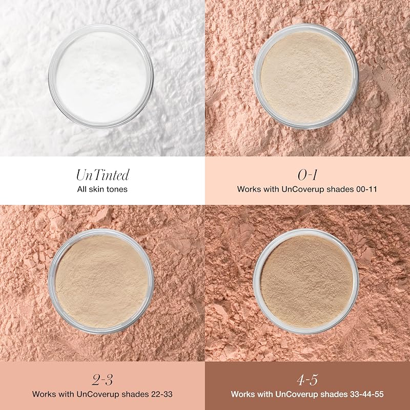 UnPowder Loose Mattifying Setting Powder in Deep - 0.32 oz (RMS Beauty) Variation: Deep+0.32 Ounce