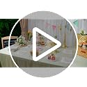 White Linen Cocktail Napkins 80 Pcs 6x6 Inch Hemstitch Bulk Set - Jerify