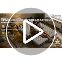 Queen Air Mattress with Wireless Battery Pump - Odorless TPU Material 75x59x8.7 Inches