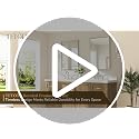 TETOTE 30x30 Inch Brushed Nickel Bathroom Mirror - Beveled Framed Over Sink Vanity