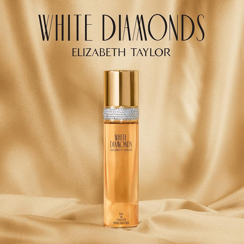 Elizabeth Taylor White Diamonds Eau de Toilette for Women 1.7 fl oz – Variation: 1.7 Fl Oz (Pack of 1)